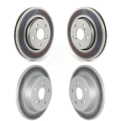 Front Rear Coated Disc Brake Rotors Kit For Toyota C-HR KG-101309