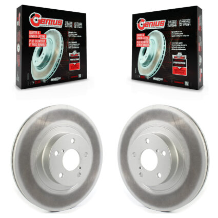 Front Coat Brake Rotor Pair For Subaru Forester Impreza Outback XV Crosstrek Legacy BRZ 86 KG-101321