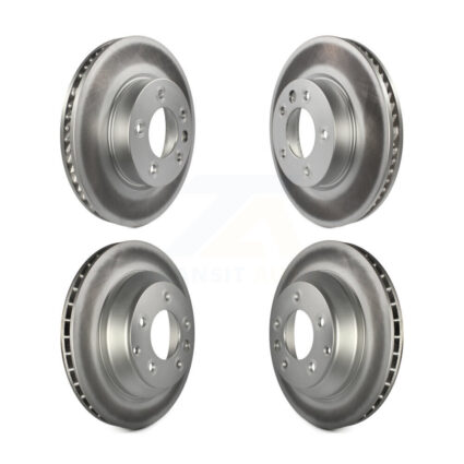 Front Rear Coat Brake Rotor Hub Kit For Volkswagen Touareg With 330mm Diameter KG-101471
