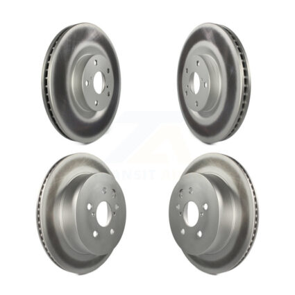 Front Rear Coated Disc Brake Rotor And Hub Assembly Kit For Lexus IS350 GS350 GS450h GS460 KG-101474