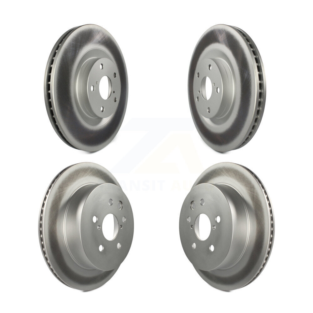 Front Rear Coated Disc Brake Rotor And Hub Assembly Kit For Lexus IS350 GS350 GS450h GS460 KG-101474