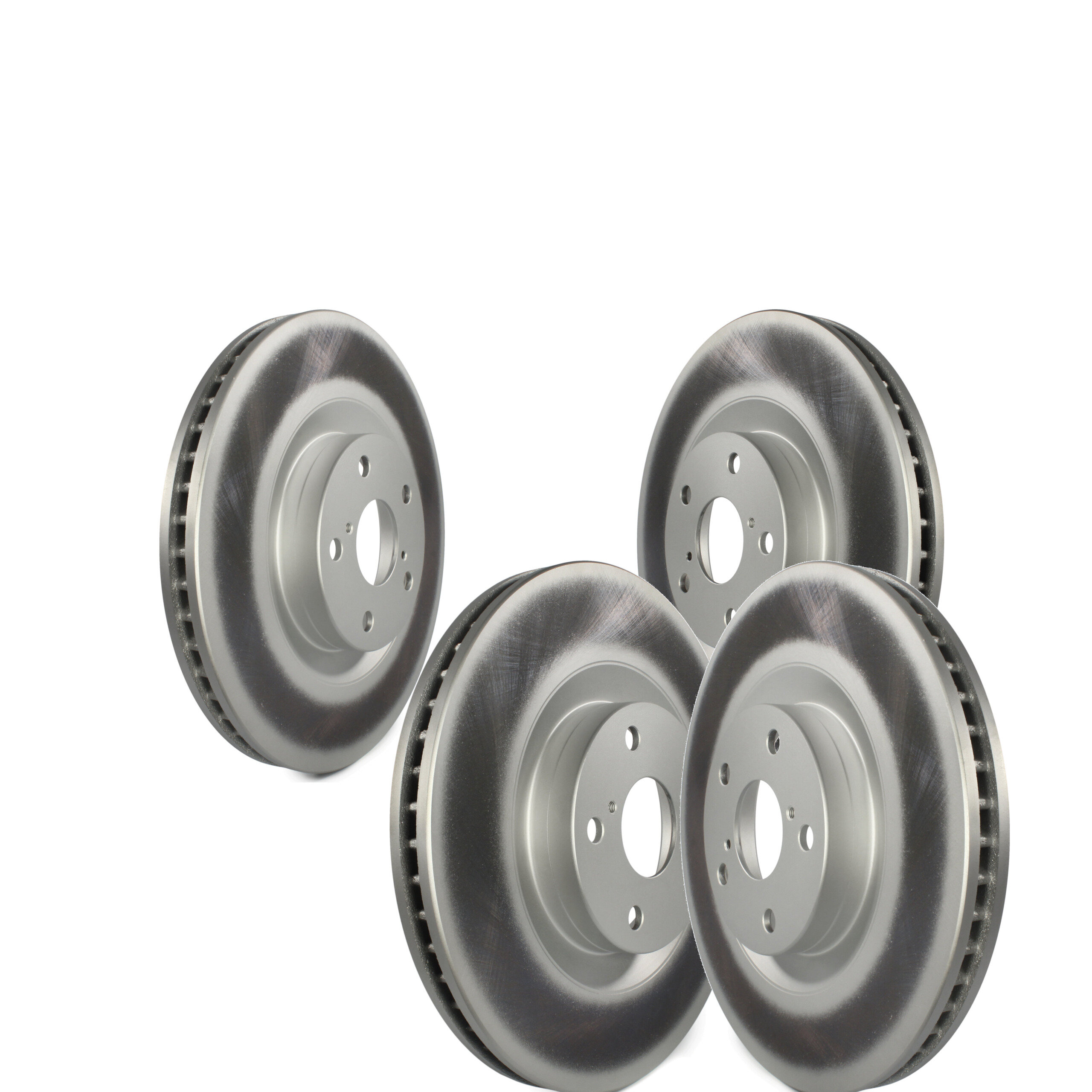 Front Coated Brake Rotors Kit For Lexus IS300 IS350 GS350 RC350 RC300 GS450h IS200t GS300 KG-101484