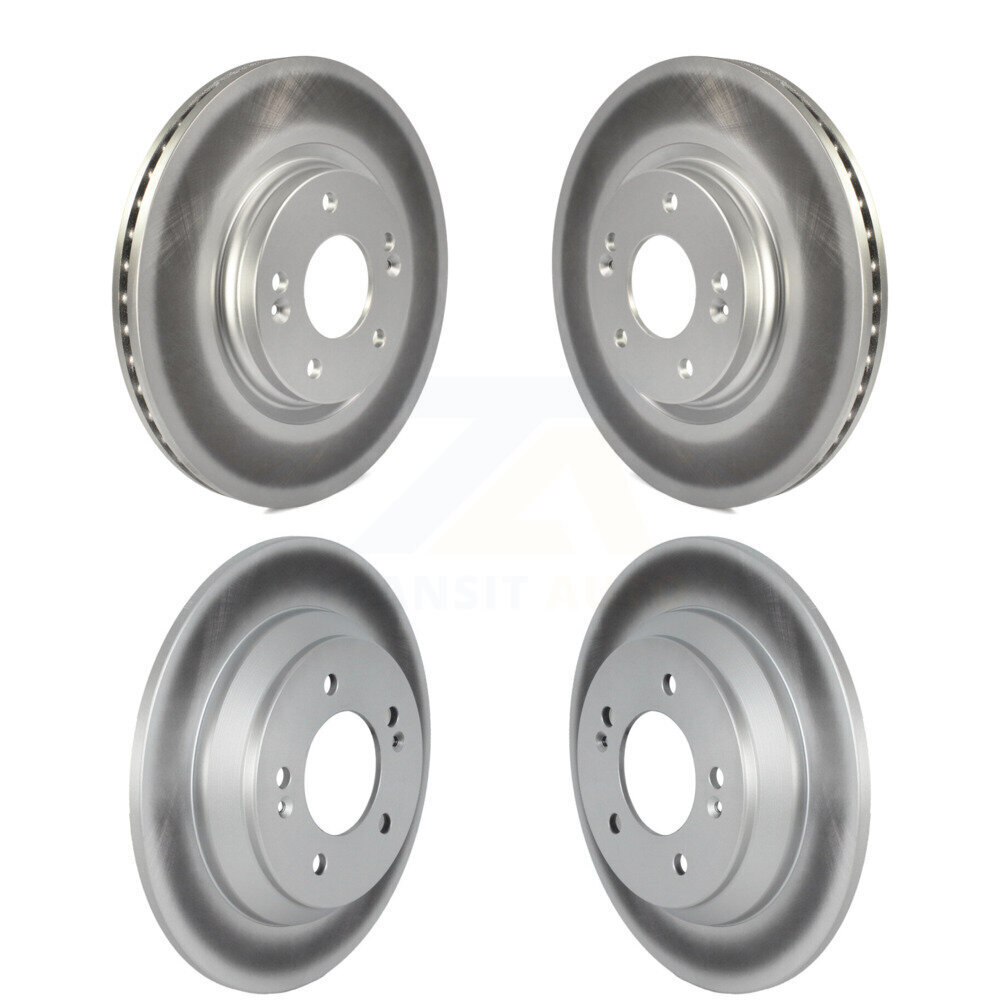 Front Rear Coated Disc Brake Rotors Kit For Hyundai Kona Kia Soul KG-101540