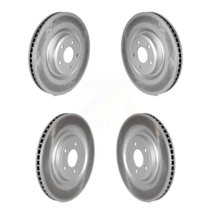 Front Rear Coat Disc Brake Rotors Kit For Ford Explorer Lincoln Aviator Police Interceptor KG-101551