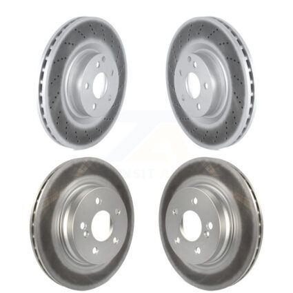 Front Rear Coat Disc Brake Rotor Kit For Mercedes-Benz E550 With 300mm Diameter KG-101585