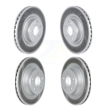 Front Rear Coat Disc Brake Rotor Kit For Mercedes-Benz E550 With 320mm Diameter KG-101587