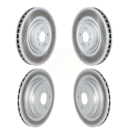 Front Rear Coated Brake Rotors Kit For Mercedes-Benz GLE43 AMG GLE400 GLE450 ML550 GLE550e KG-101693