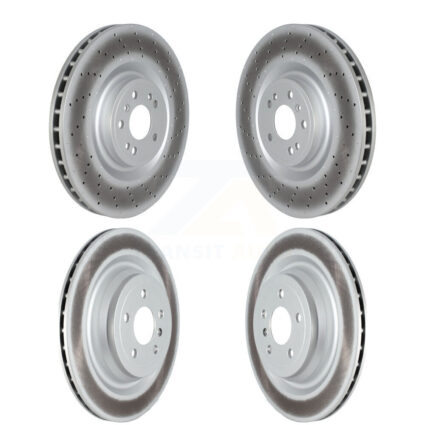 Front Rear Coat Brake Rotor Kit For Mercedes-Benz GL350 GLS450 GLS550 GL550 ML63 AMG GL450 KG-101705