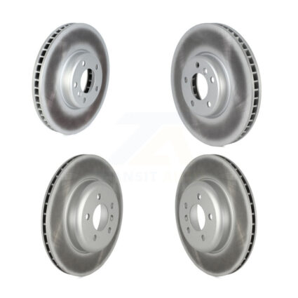 Front Rear Coat Brake Rotors Kit For BMW 550i xDrive 650i Gran Coupe 535i GT 740Li 740Ld 7 KG-101724
