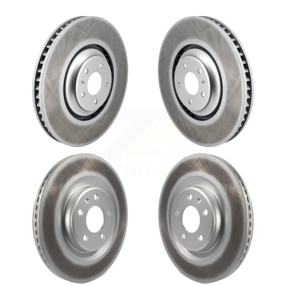 Front Rear Coated Disc Brake Rotors Kit For Audi SQ5 A8 Quattro KG-101783