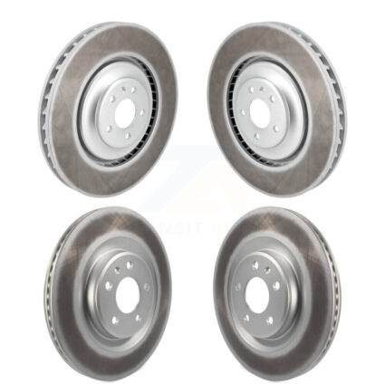 Front Rear Coat Brake Rotors Kit For 16-18 Audi A7 Quattro With 400mm Diameter Rotor KG-101787