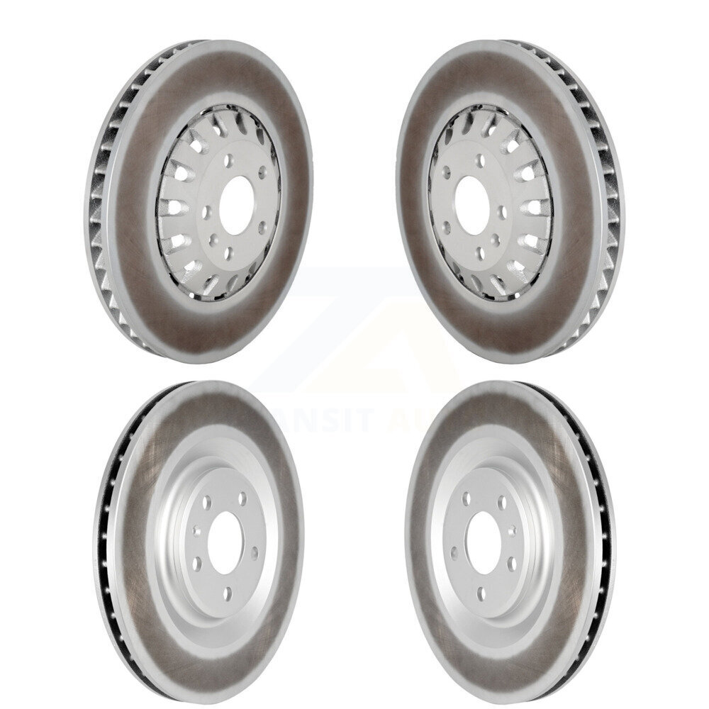Front Rear Coated Disc Brake Rotors Kit For Audi Q8 e-tron Quattro Sportback A8 KG-101808