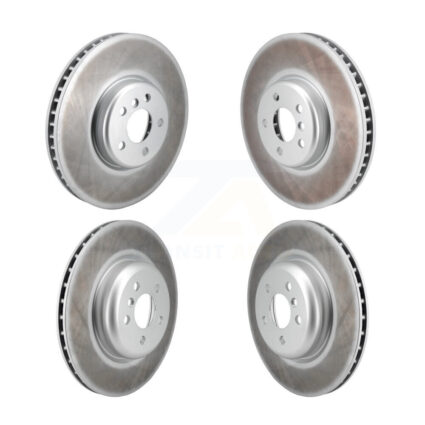 Front Rear Coated Disc Brake Rotor & Hub Kit For BMW 530e xDrive iX 640i Gran Turismo 330i KG-101871
