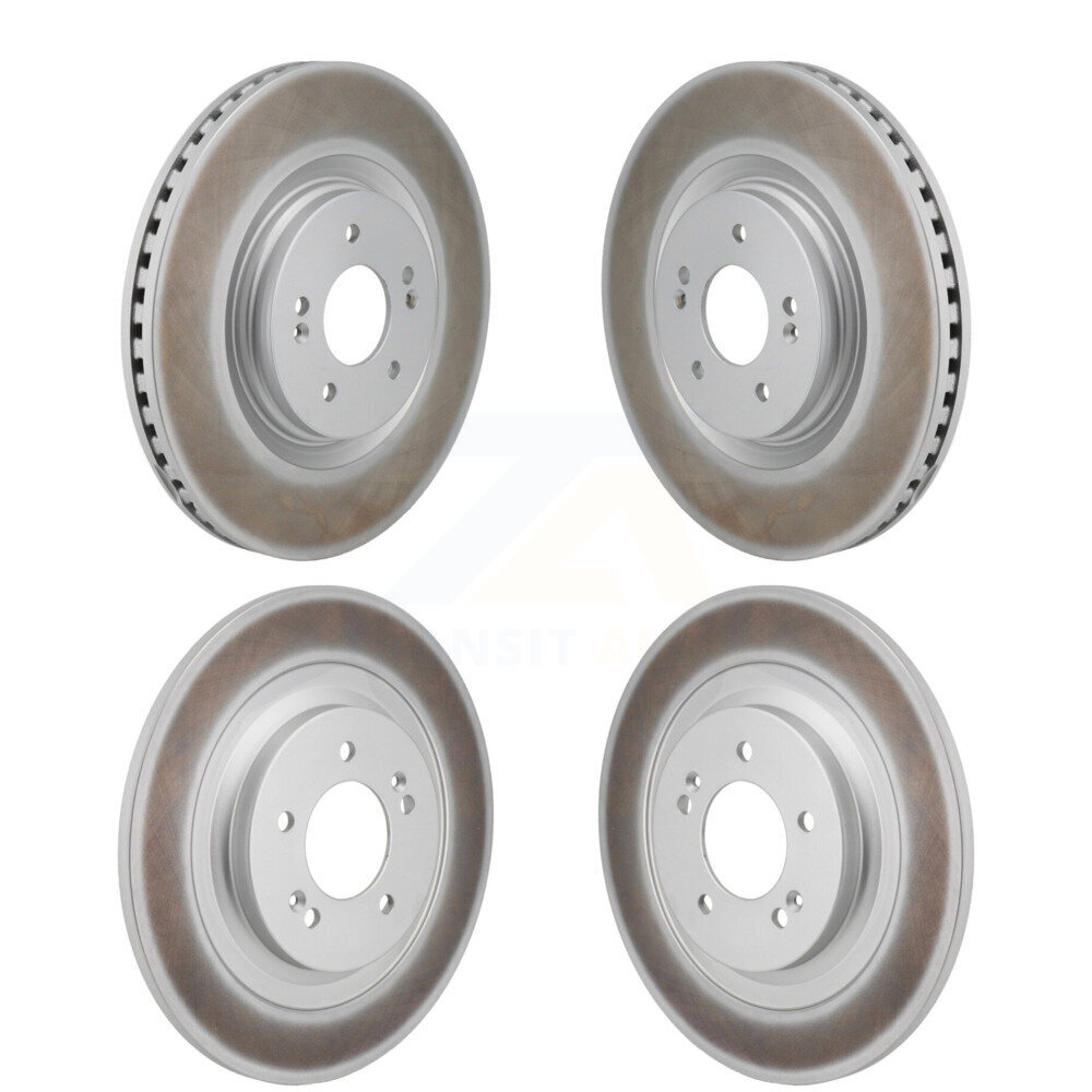 Front Rear Coated Disc Brake Rotors Kit For Hyundai Sonata Kia K5 KG-101876