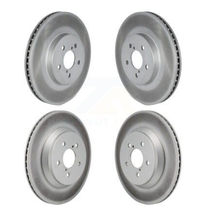 Front Rear Coat Brake Rotor Kit For 2021-2023 Subaru Crosstrek With Electric Parking KG-101882