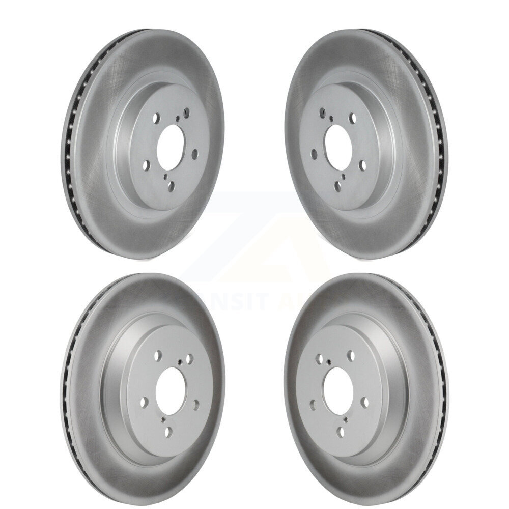 Front Rear Coat Brake Rotor Kit For 2021-2023 Subaru Crosstrek With Electric Parking KG-101882