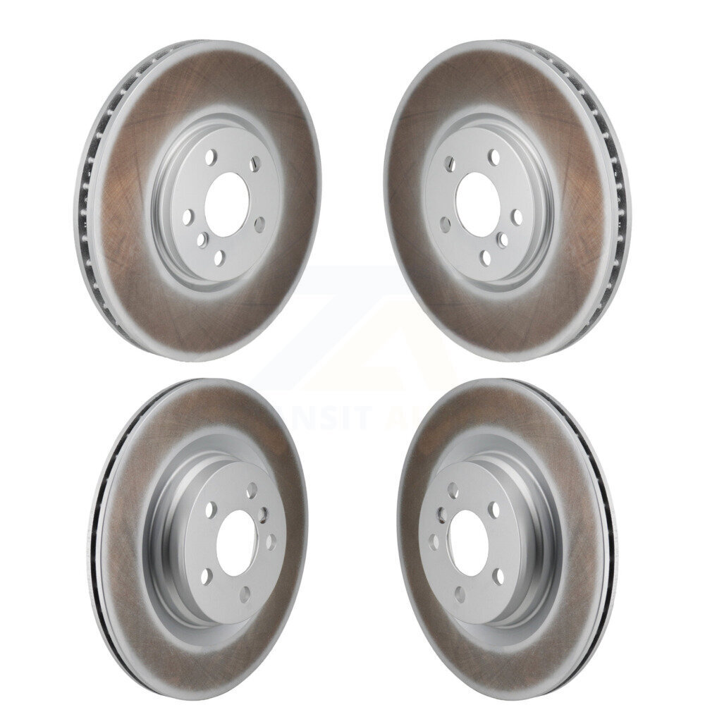 Front Rear Coated Brake Rotors Kit For 2020 Mini Cooper Countryman John Works ALL4 KG-101888