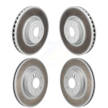Front Rear Coated Disc Brake Rotor Kit For Mercedes-Benz GLC300 C43 AMG GLC43 C450 GLC350e KG-101892