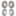 Front Rear Coated Disc Brake Rotors Kit For Nissan Rogue KG-101925