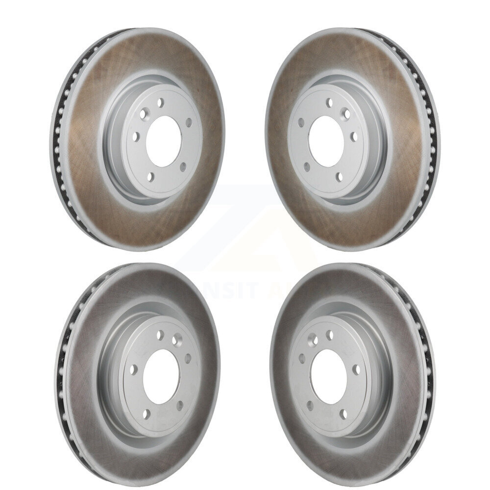 Front Rear Coated Disc Brake Rotors Kit For Land Rover Range Sport Discovery DIESEL engine KG-101927
