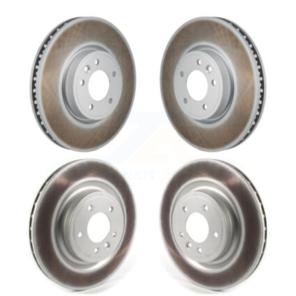 Front Rear Coated Disc Brake Rotors Kit For Land Rover Range Sport KG-101928