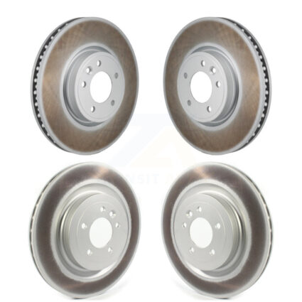 Front Rear Coat Brake Rotor Kit For Land Rover Range Sport With 350mm Diameter KG-101931