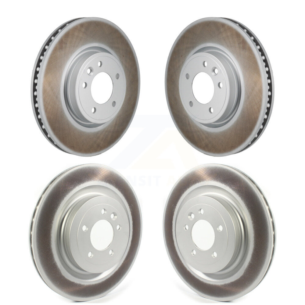 Front Rear Coat Brake Rotor Kit For Land Rover Range Sport With 350mm Diameter KG-101931