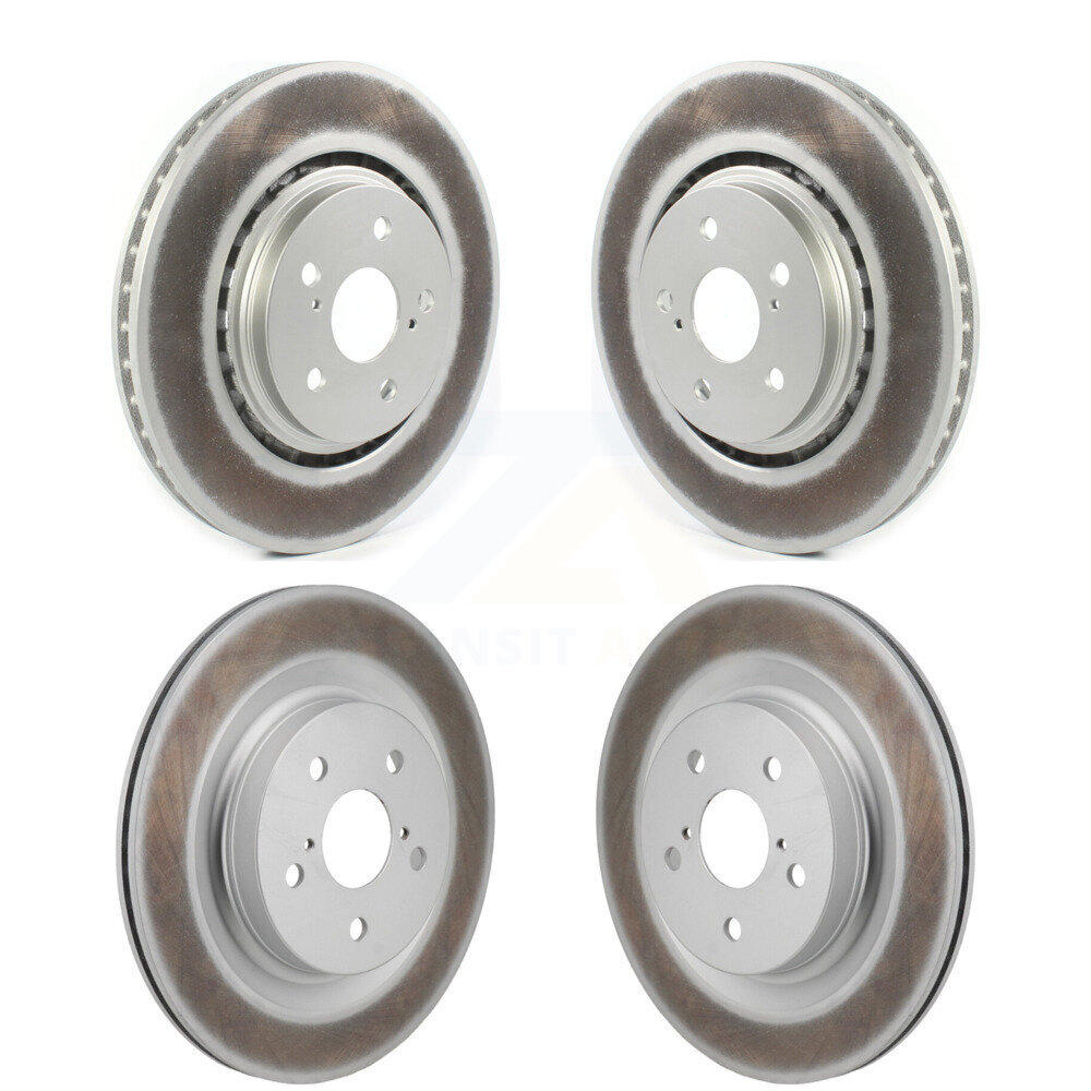 Front Rear Coated Disc Brake Rotors Kit For Lexus NX350h NX350 NX250 Toyota Crown KG-101944