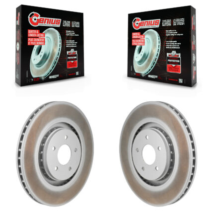 Front Coat Brake Rotor Pair For Mitsubishi Outlander Nissan Pathfinder INFINITI QX60 ARIYA KG-101957