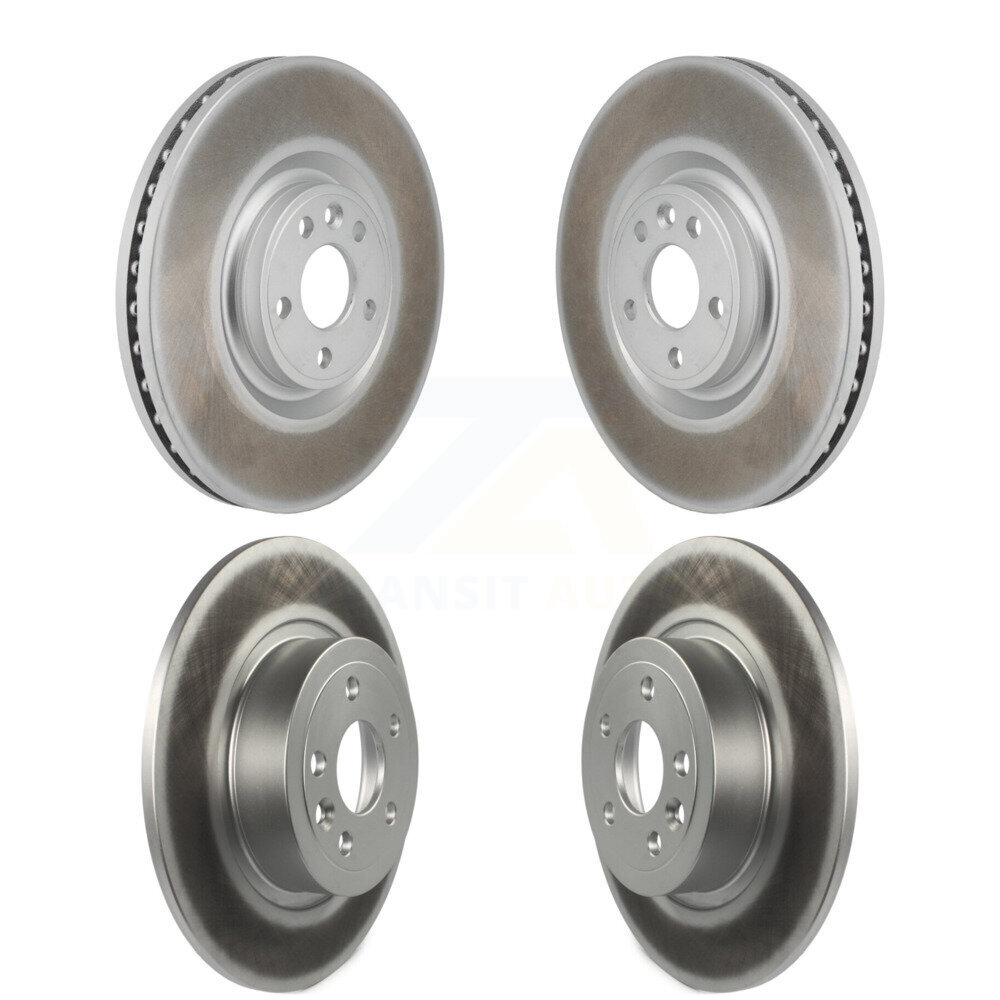 Front Rear Coated Disc Brake Rotors Kit For Land Rover Range Evoque KG-102073