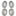 Front Rear Coated Disc Brake Rotors Kit For Mercedes-Benz GLC300 KG-102076