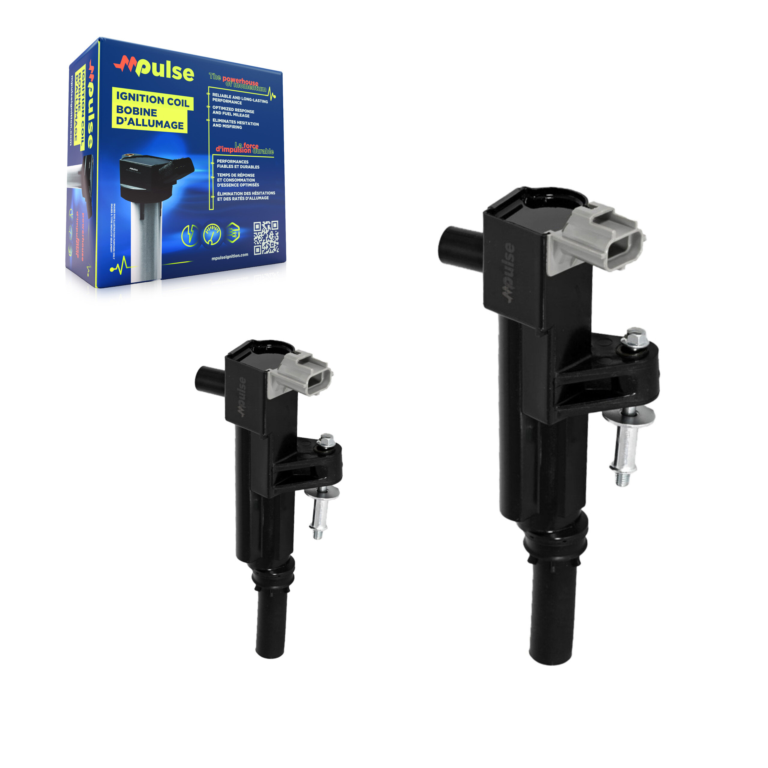 Ignition Coil (2 Pack) For Ram 1500 Dodge Jeep Liberty Grand Cherokee Dakota Nitro Raider KMP-100030