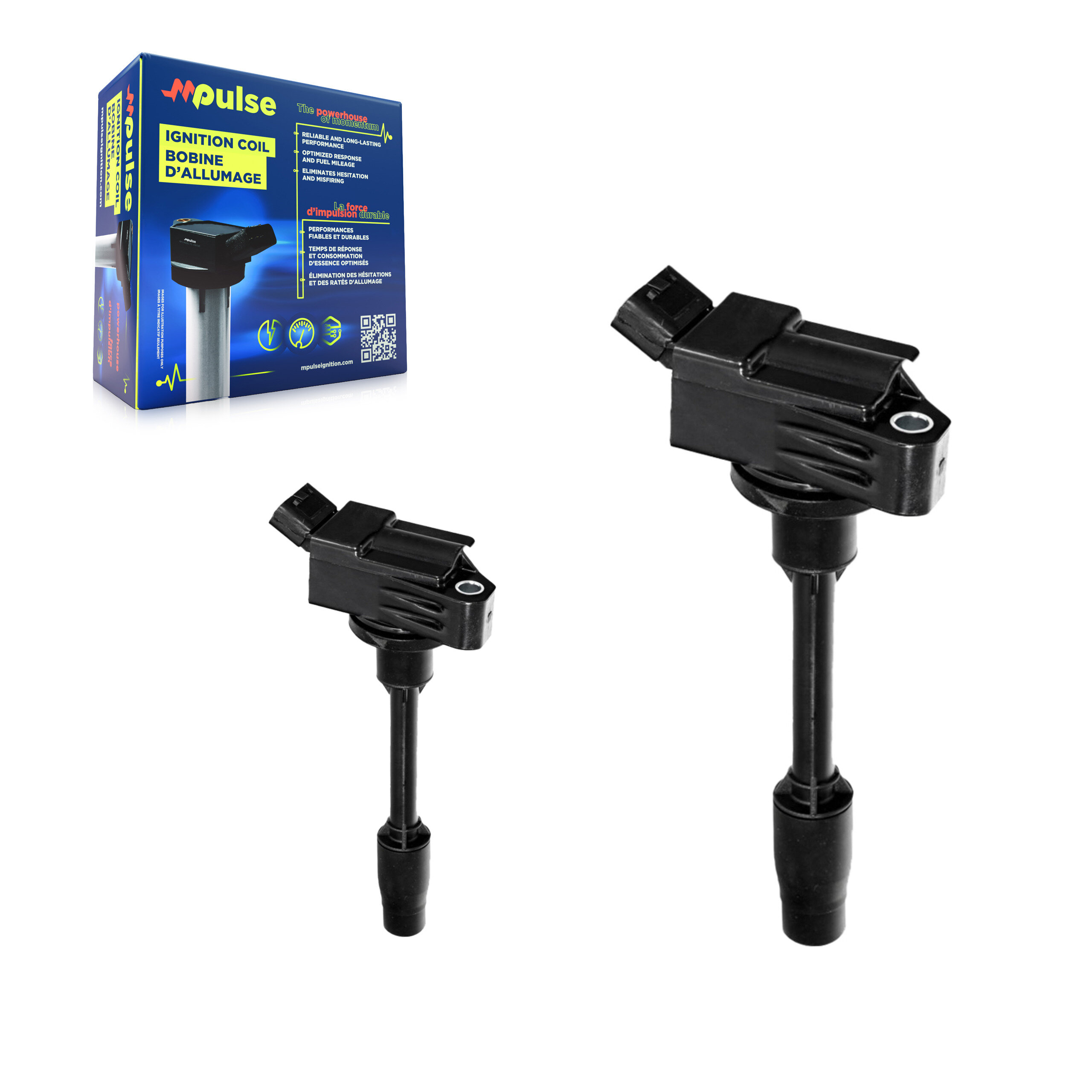 Ignition Coil (2 Pack) For Toyota Prius Prime AWD-e Plug-In KMP-100172