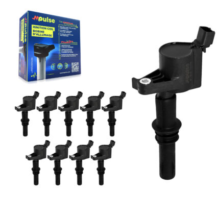 Ignition Coil (10 Pack) For Ford F-150 F-350 Super Duty Mustang F-250 Explorer Sport Trac KMP-100837