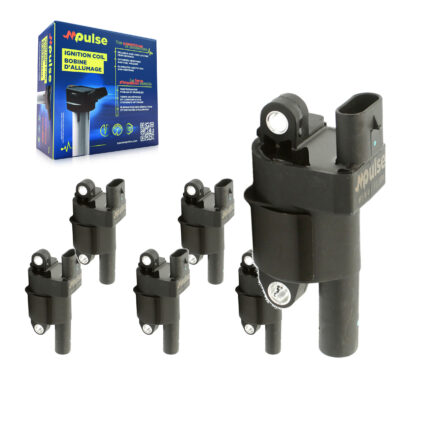 Ignition Coil (6 Pack) For Chevrolet GMC Sierra 1500 Silverado 2500 HD 3500 Savana Impala KMP-100922
