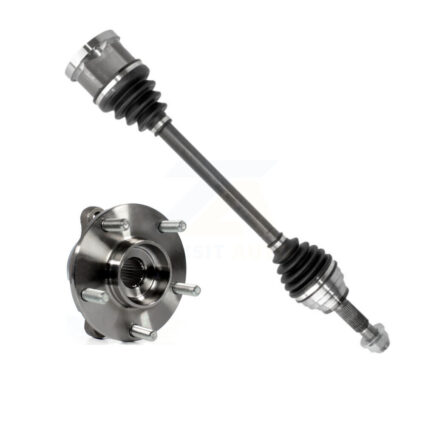 Front Left CV Axle Drive Shaft And Hub Bearing Assembly Kit For INFINITI G37 G35 G25 KN7-100034