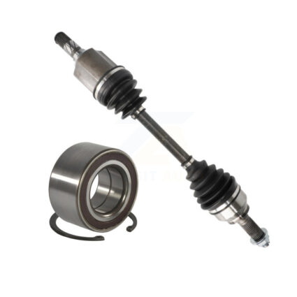 Front Left CV Axle Drive Shaft Complete Assembly And Bearing Kit For Mazda 3 5 Sport KN7-100176