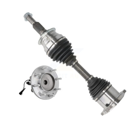 Front Right CV Axle Shaft And Bearing Kit For GMC Sierra 3500 HD Chevrolet Silverado RWD KN7-100302