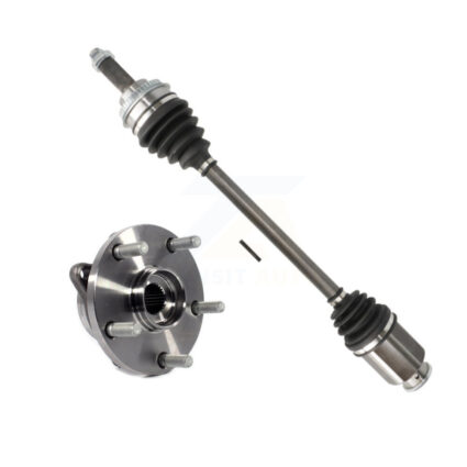 Front Right CV Axle Drive Shaft And Complete Hub Bearing Assembly Kit For Subaru Impreza KN7-100347