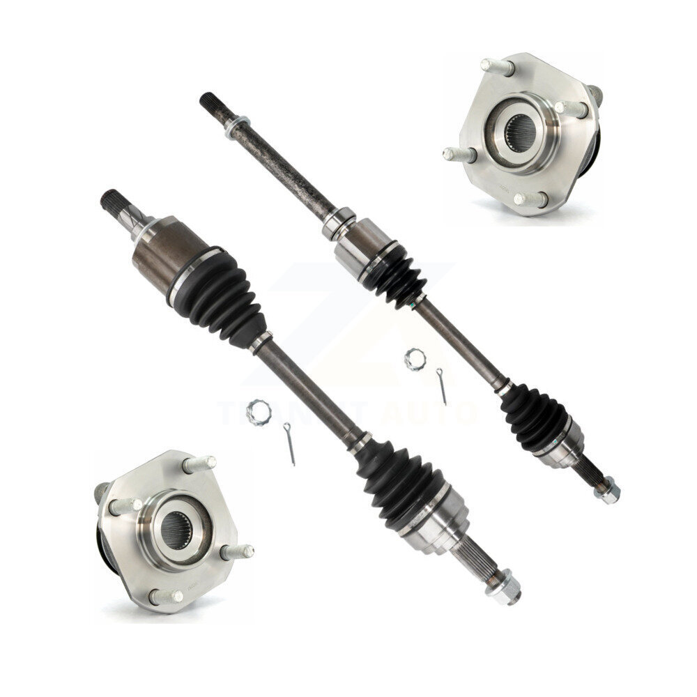 Front CV Axle Shaft & Bearing Kit For Nissan Sentra 2.0L with Automatic CVT transmission KN7-100422