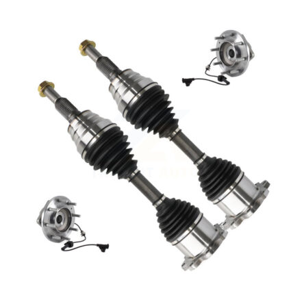 Front CV Axle Shaft Bearing Kit For 2011-2014 GMC Sierra 3500 HD Chevrolet Silverado 4WD KN7-100453
