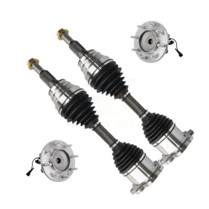 Front CV Axle Shaft Bearing Kit For 2011-2014 GMC Sierra 3500 HD Chevrolet Silverado RWD KN7-100454