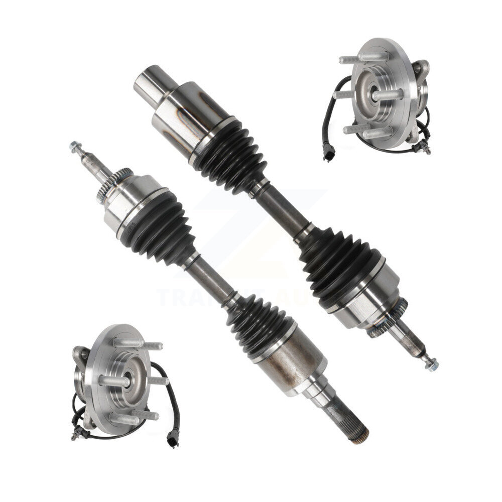 Front CV Axle Drive Shaft And Bearing Kit For 2015 Ford Expedition Lincoln Navigator 4WD KN7-100468