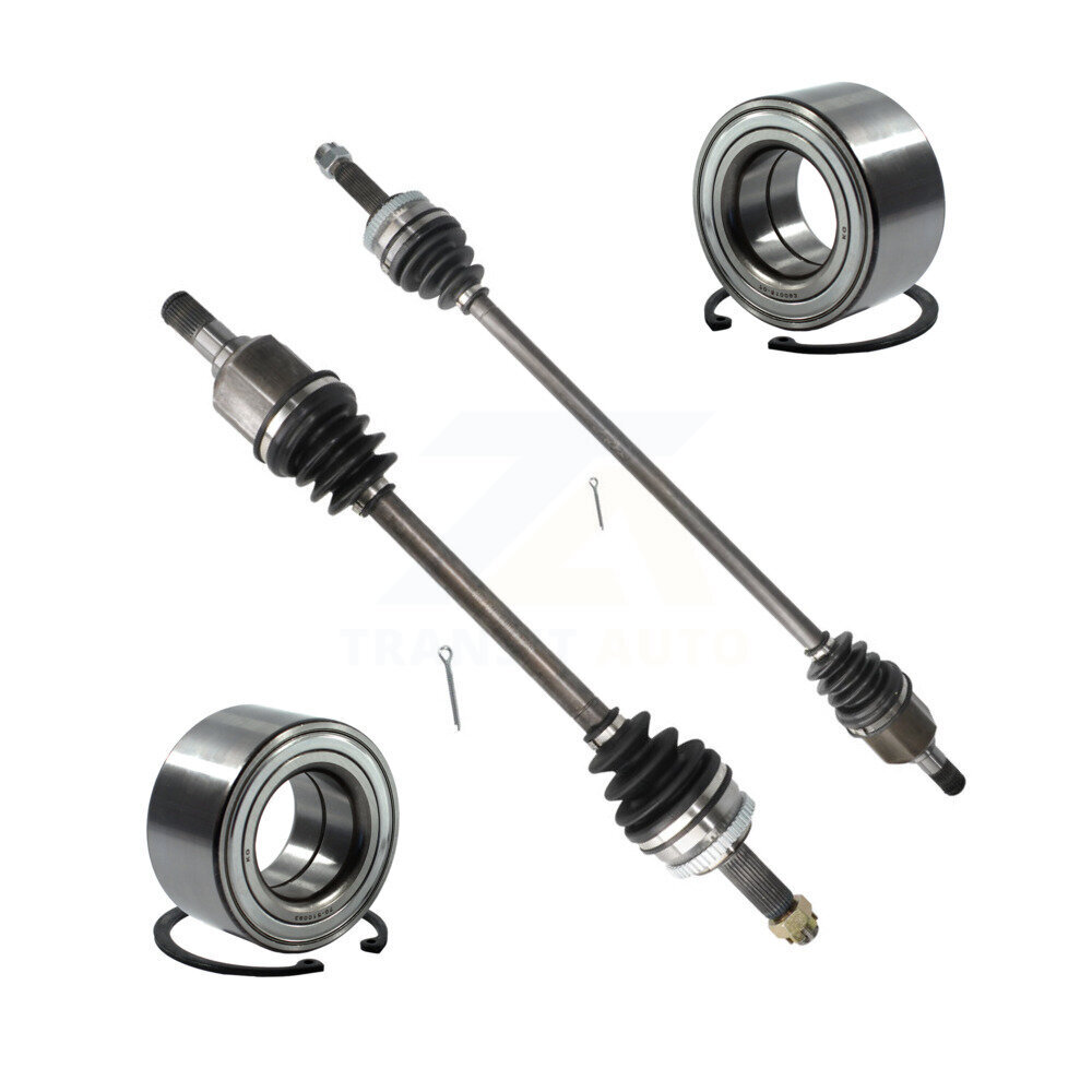 Front CV Axle Drive Shaft And Bearing Kit For 2007-2010 Hyundai Elantra Sedan with 2.0L KN7-100577