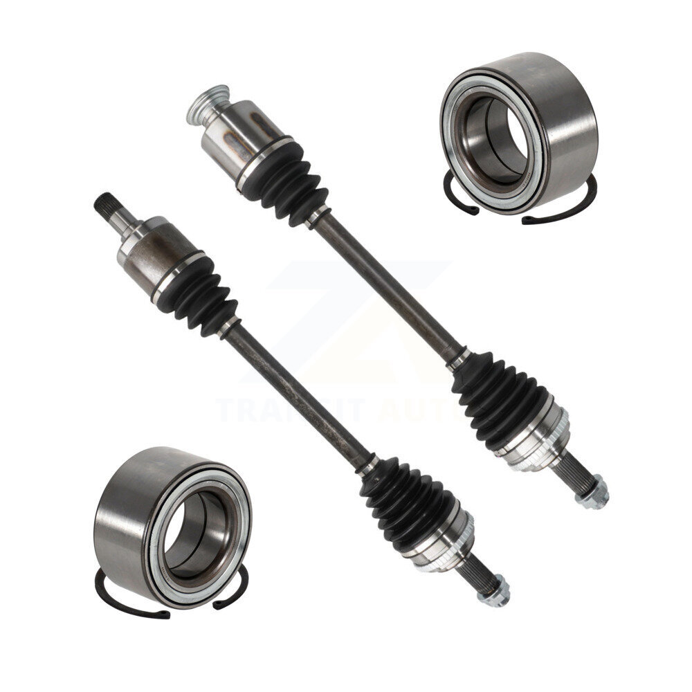Front CV Axle Drive Shaft Assembly And Wheel Bearing Kit For Honda Pilot Acura MDX 3.5L KN7-100583
