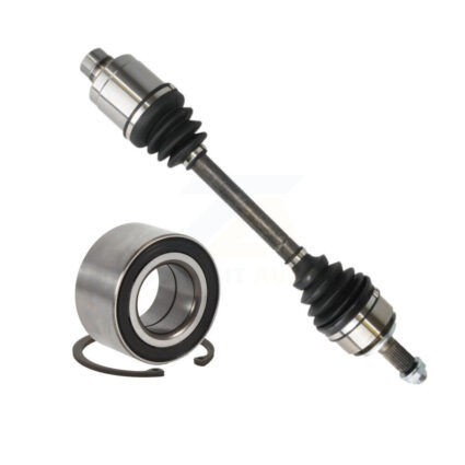Front Right CV Axle Drive Shaft Complete Assembly And Wheel Bearing Kit For Acura CSX KN7-100600