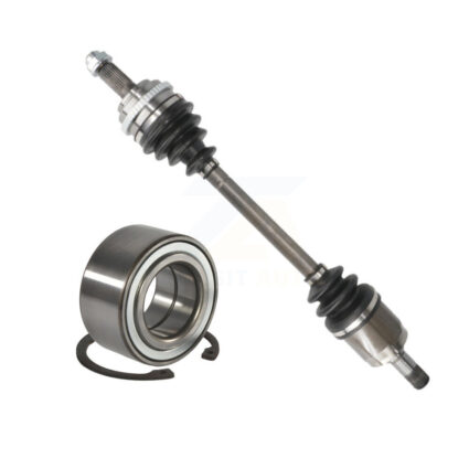 Front Right CV Axle Drive Shaft Assembly And Wheel Bearing Kit For Honda Civic Acura EL KN7-100618