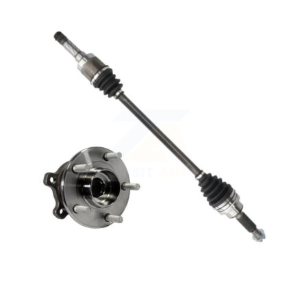 Rear Right CV Axle Shaft And Hub Bearing Kit For 2013-2019 Ford Escape AWD Primary Design KN7-100730