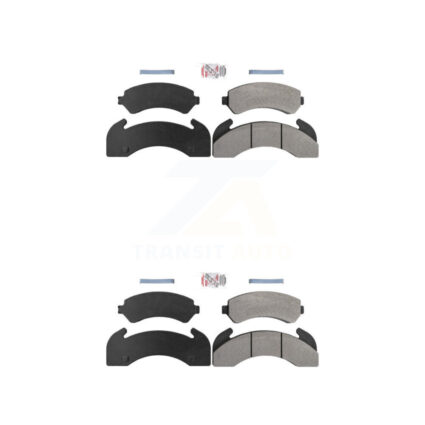 Front Rear Semi-Metallic Disc Brake Pads Kit For Chevrolet C70 GMC B60 B6000 C7000 C60 B7 KNF-100120