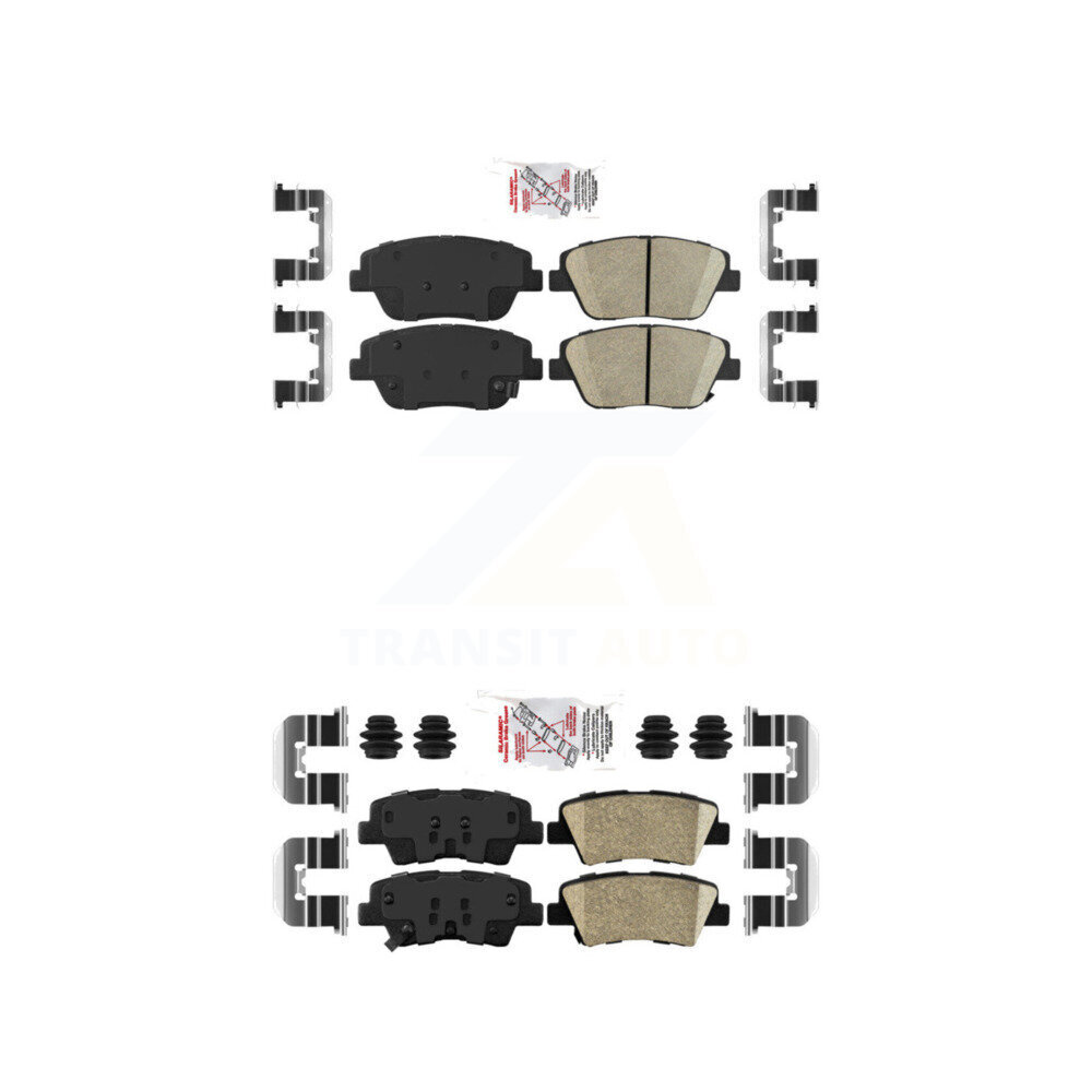 Front Rear Ceramic Disc Brake Pads Kit For Kia Optima With Electric Parking KNF-100168